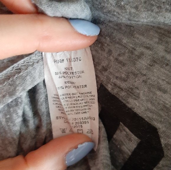 LA Threads Active Tank Small Grey - Picture 3 of 4